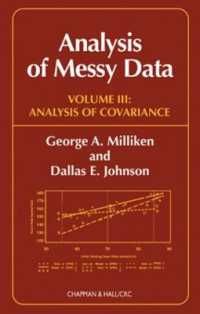 Analysis of Messy Data, Volume III : Analysis of Covariance