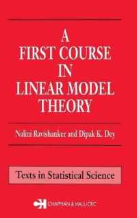 A First Course in Linear Model Theory (Texts in Statistical Science)