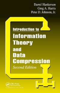 Introduction to Information Theory and Data Compression (Applied Mathematics) （2ND）