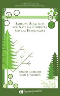 Sampling Strategies for Natural Resources and the Environment (Chapman & Hall/crc Applied Environmental Statistics)