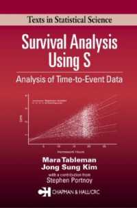 Survival Analysis Using S : Analysis of Time-to-Event Data (Chapman & Hall/crc Texts in Statistical Science)