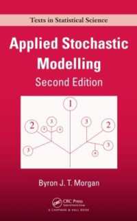 Applied Stochastic Modelling (Chapman & Hall/crc Texts in Statistical Science) （2ND）