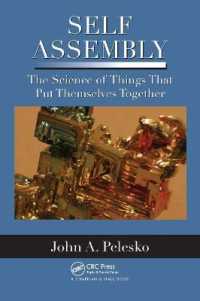 自己組織化<br>Self Assembly : The Science of Things That Put Themselves Together