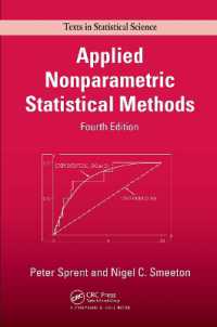 応用ノンパラメトリック統計法（第４版）<br>Applied Nonparametric Statistical Methods (Chapman & Hall/crc Texts in Statistical Science) （4TH）