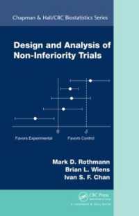 Design and Analysis of Non-Inferiority Trials (Chapman & Hall/crc Biostatistics Series)