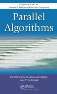 Parallel Algorithms (Chapman & Hall/crc Numerical Analysis and Scientific Computing Series)