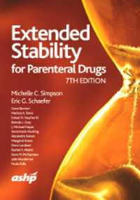 Extended Stability for Parenteral Drugs （7TH）