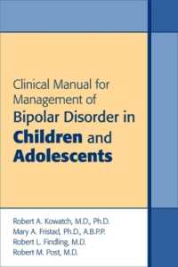 Clinical Manual for Management of Bipolar Disorder in Children and Adolescents