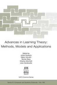 Advances in Learning Theory : Methods, Models and Applications (NATO Science Series: Computer & Systems Sciences)