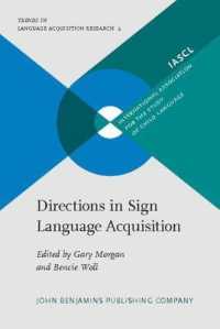 Directions in Sign Language Acquisition (Trends in Language Acquisition Research)