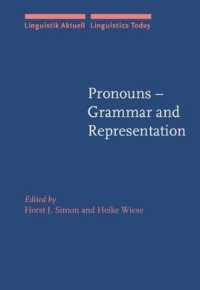 Pronouns - Grammar and Representation (Linguistik Aktuell/linguistics Today)