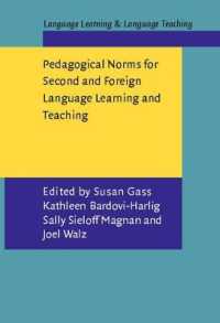 Pedagogical Norms for Second and Foreign Language Learning and Teaching : Studies in honour of Albert Valdman (Language Learning & Language Teaching)