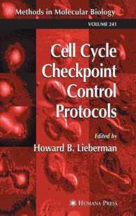Cell Cycle Checkpoint Control Protocols (Methods in Molecular Biology (Clifton, N.J.), V. 241.)