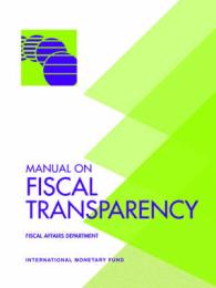 Manual on Fiscal Transparency