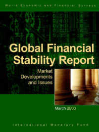 Global Financial Stability Report : Market Developments and Issues (World Economic and Financial Surveys)