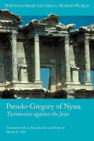 Pseudo-Gregory of Nyssa : Testimonies against the Jews