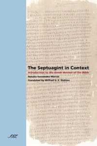 The Septuagint in Context : Introduction to the Greek Version of the Bible