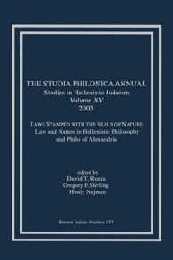 The Studia Philonica Annual XV, 2003