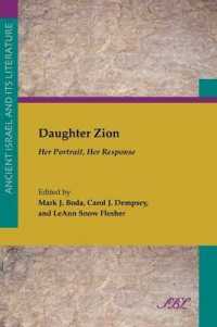 Daughter Zion : Her Portrait, Her Response