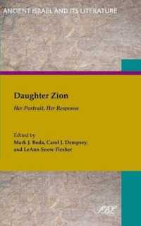 Daughter Zion : Her Portrait, Her Response