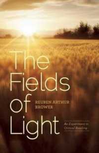 Fields of Light : An Experiment in Critical Reading