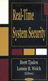 Real-time System Security -- Hardback