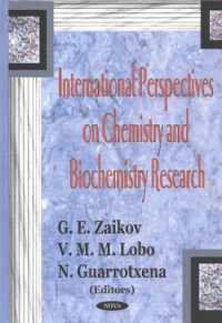 International Perspectives on Chemistry & Biochemistry Research -- Paperback / softback