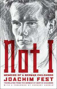 Not I : Memoirs of a German Childhood