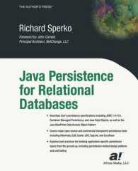 Java Persistence for Relational Databases (The Authors Press) （2003. XXV, 337 p. w. figs. 23,5 cm）