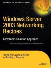 Windows Server 2003 Networking Recipes : A Problem-solution Approach (A Problem-solution Approach)