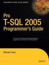 Pro T-SQL 2005 Programmers Guide （2007. 600 p.）