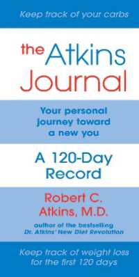 The Atkins Journal : Your Personal Journey toward a New You, a 120-Day Record （Spiral）