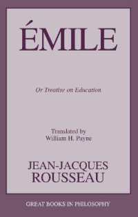 ルソー『エミール』（英訳）<br>Emile : Or Treatise on Education