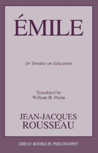 Emile : Or Treatise on Education / Rousseau, Jean-Jacques/ Payne