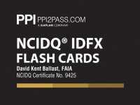 NCIDQ IDFX Flash Cards （FLC CRDS）