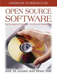 オープンソース・ソフトウェア便覧：　技術、経済、社会的側面<br>Handbook of Research on Open Source Software : Technological, Economic, and Social Perspectives