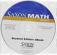 Saxon Math Course 3 : Student eBook CD-ROM 2007 (Saxon Math Course 3) （Student）