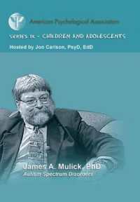 Autism Spectrum Disorders (American Psychological Association Series IX - Children and Adolescents) （1 DVD）