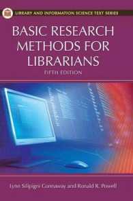 Basic Research Methods for Librarians (Library and Information Science Text) （5TH）