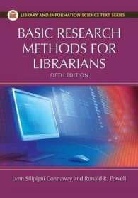 Basic Research Methods for Librarians (Library and Information Science Text Series) （5TH）