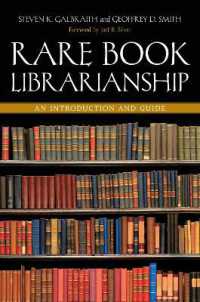 Rare Book Librarianship : An Introduction and Guide