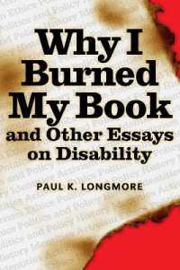 Why I Burned My Book (American Subjects)