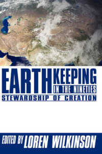 Earthkeeping in the Nineties : Stewardship of Creation