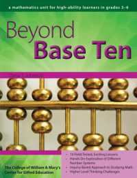 Beyond Base Ten : A Mathematics Unit for High-ability Learners in Grades 3-6 -- Paperback / softback