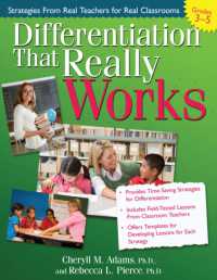 Differentiation That Really Works : Strategies from Real Teachers for Real Classrooms (Grades 3-5) -- Paperback / softback