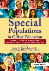 Special Populations in Gifted Education: Understanding Our Most Able Students From Diverse Backgrounds