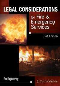 Legal Considerations for Fire & Emergency Services （3RD）