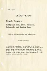 Black Sunset: Hollywood Sex, Lies, Glamour, Betrayal and Raging Egos