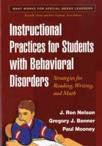 Instructional Practices for Students with Behavioral Disorders : Strategies for Reading, Writing, and Math (What Works for Special-needs Learners)