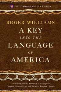 Roger Williams Key into the Language of America